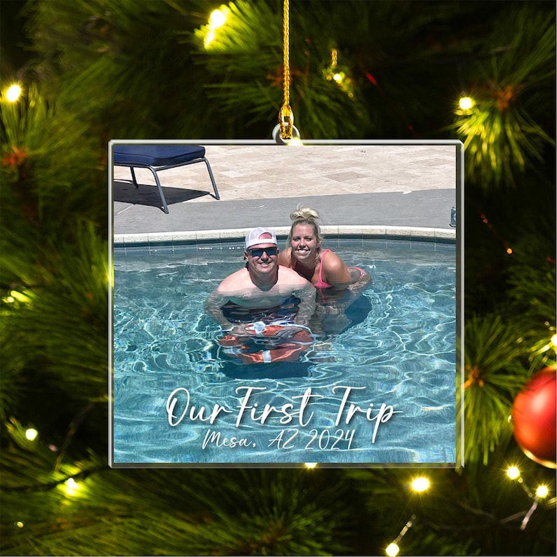 Custom Family Photo Ornament, Family Christmas Ornaments, Personalized Family Photo Keepsake 2025, Large Family Christmas Keepsake Gifts