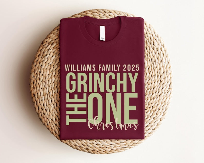 Custom Family Christmas Pajama Shirt, Funny Friends Matching Xmas Tee, Personalized Family PJ Tops, Cute Holiday Outfit Gift