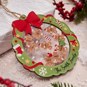 2025 Christmas Ornament, Custom Xmas Tree Decoration, Custom Xmas Acrylic Bauble, Personalized Holiday Keepsake, Christmas Family Gifts