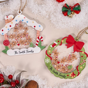 2025 Christmas Ornament, Custom Xmas Tree Decoration, Custom Xmas Acrylic Bauble, Personalized Holiday Keepsake, Christmas Family Gifts