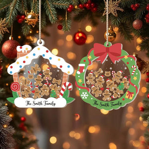 2025 Christmas Ornament, Custom Xmas Tree Decoration, Custom Xmas Acrylic Bauble, Personalized Holiday Keepsake, Christmas Family Gifts