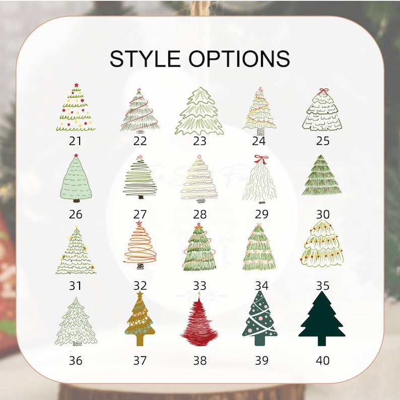 Personalised Christmas Bauble,Custom 2026 Family Christmas Ornament,Famliy Tree Buable,Christmas Tree Decoration,Family Keepsake,Xmas Gift