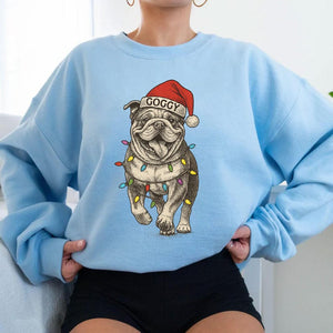 Personalized Pet Portrait Shirt, Custom Pet Christmas T-Shirt with Photo & Name, Custom Dog Cat Graphic Tee, Pet Lover Gift