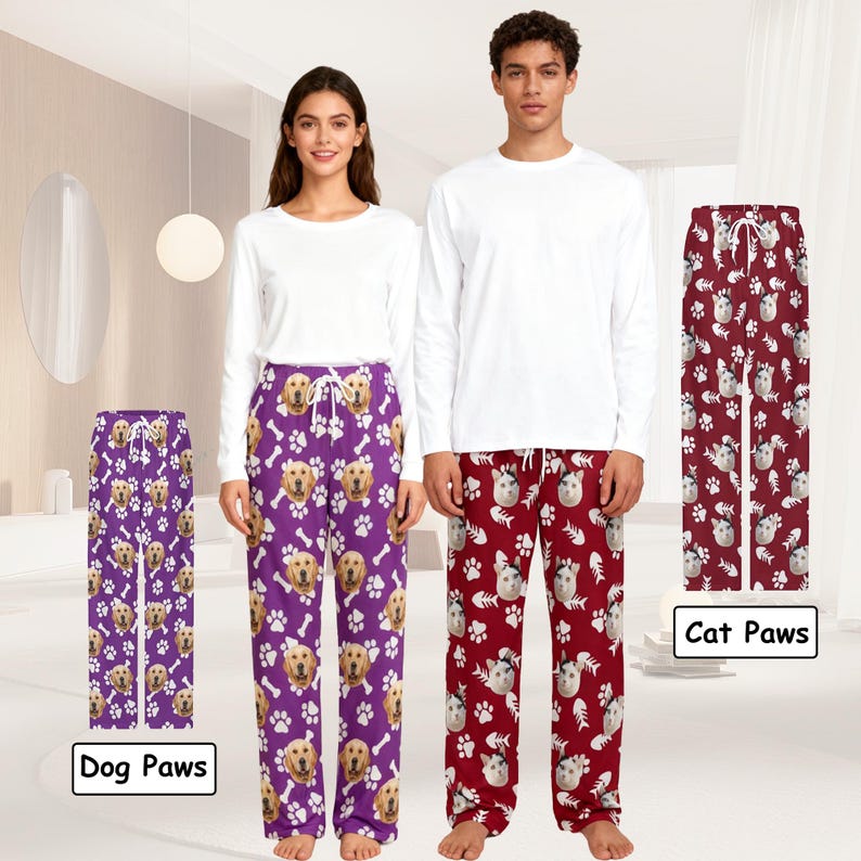 Custom Pajama Pants,Custom Dog Face Pajama,Personalized Pet Photo Pajamas,Men Pajama,Women Pajama,Daddy Gifts,Mothers Day Gift,Gifts for Dad il_794xN.7361271775_i99u.jpg