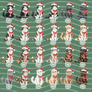 Personalized Cat Christmas Ornament, Custom Pet Ornament, Cat Lover Holiday Gift, Cat Keepsake