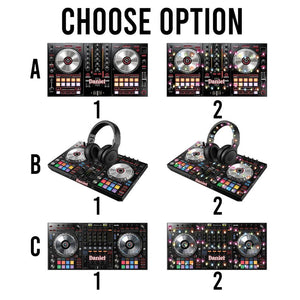 Custom Name DJ Controller Christmas Ornament, DJ Table Flat 2D Ornament, Controller Table Christmas Ornament Gift For Him, Music Lover Gift