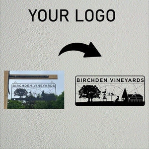 Custom Metal Sign, Your Custom Text Here Sign, Your Logo Here Decor, Personalized Logo Sign, Custom Design Metal Sign , Custom Business Gift