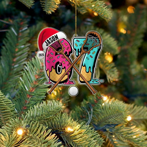 Personalized 67 Sports Christmas Ornament Teen Athlete Gift