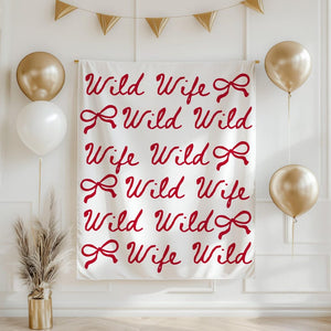 Wild Wild Wife Bachelorette Banner, Wild Wild Wife Bachelorette Decor, Nashville Bachelorette Banner, Western Bachelorette Backdrop