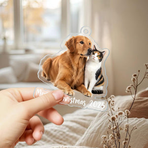 Personalized Family Photo Style Ornament, Custom Picture Ornament, Portrait Christmas Ornament, Family Photo Gift, Christmas Ornament 2025