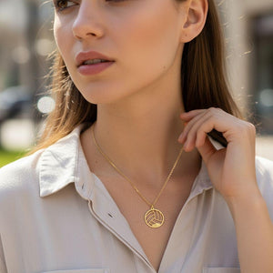 Sterling Silver Volleyball Pendant Necklace: Personalized Sport Jewelry Gift