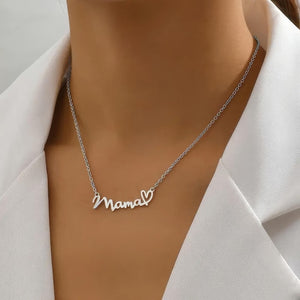 Personalized Name Necklace for Mom, Custom Nameplate Gift for Her,Dainty Gold Jewelry,Mother's Day Wedding Birthday Present,Love Gifts