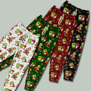 67 Meme Pajamas Pants, Six Seven Christmas Pajama Pants, Christmas Pants, Funny Holiday Loungewear Cozy Unisex Xmas Loungewear