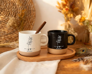 Personalised Engagement Gift, Pottery Printed Mugs, New Engaged Couple Gift, Engagement Gifts, Engagement Gift For Couple, Wedding Gift