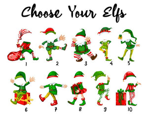 Personalized Elf Christmas Ornament: Funny Elf Faces Ornament, Custom Photo Gift for Family, Coworkers