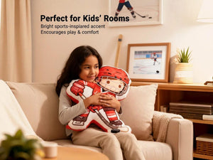 Hockey Player Plush Gift,Custom Hockey Fan Gift,Hockey Doll,Hockey with Name,Personalized Sports Pillow,Hockey Lover Player Fans Gifts