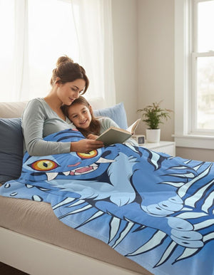 Kpop Demons Hunters Blanket, Custom Huntrix Demon Hunters Blanket, Personalized Anime Blanket, Personalized Huntrix, Demon Hunters Anime Blanket