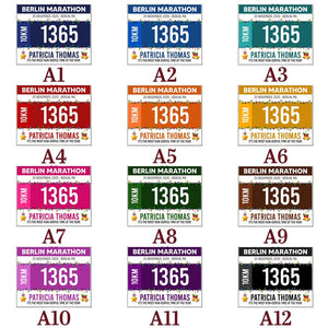 Personalized Race Bib Ornament, Custom Acrylic Running Keepsake, Runner Christmas Gift, Marathon Runner Ornament, Marathon Lover Gift