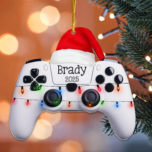 Personalized Gaming Ornament 2025, Gamer Gifts For Boys And Girls, Gaming Christmas Keepsake Gift For Kids Friend, Gifts For Gamers