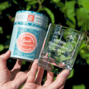 Tractor Glasses | Laser Etched Farm Barware, Engraved Gift for Farmers & Country Home Decor