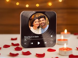 Custom Music Fridge Magnets Personalized Song Magnets That Can Plays Music Anniversary Gifts Valentine's Day Gifts For Her, Photo Magnets