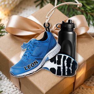 Custom Runner Shoes Ornament: Marathon Ornament, Running Christmas Gift