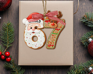 Custom Six Seven Christmas Ornament, Funny Teen Slang Ornament, Gen Z Teenager Tween Ornament, Christmas Gifts