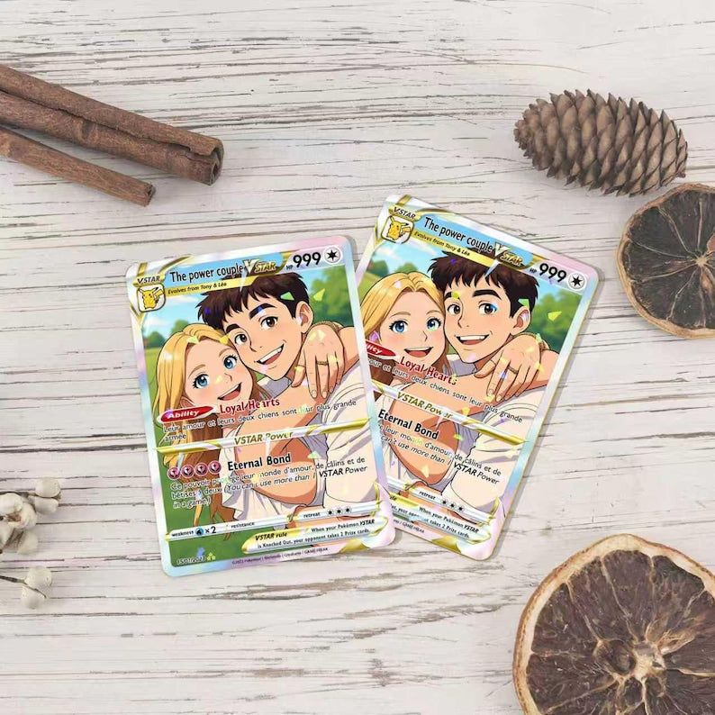 Custom Poke Anniversary Card, Personalized Poke Card For Couple, Acrylic Metal Poke Card,Gift For Him Her, Wedding Birthday Gift, Poke Gift