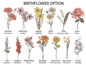Personalized Birth Flower Letter Pillow,Initial Birth Flower Pillow,Floral Pillow,Birthday Gift for Her,Gift For Mom/Bridesmaid,Wedding Gift