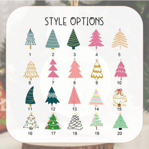 Personalised Christmas Bauble,Custom 2026 Family Christmas Ornament,Famliy Tree Buable,Christmas Tree Decoration,Family Keepsake,Xmas Gift