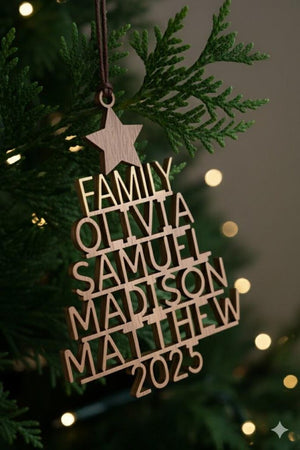 Travel Goal Destination Of The Year - Personalized DIY Mirror Acrylic Ornament
