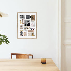 Printable Matchbox Matchbook Couples Custom Poster Personalized Anniversary Valentines Birthday Gift Canvas Neutral Dorm Wall Decor