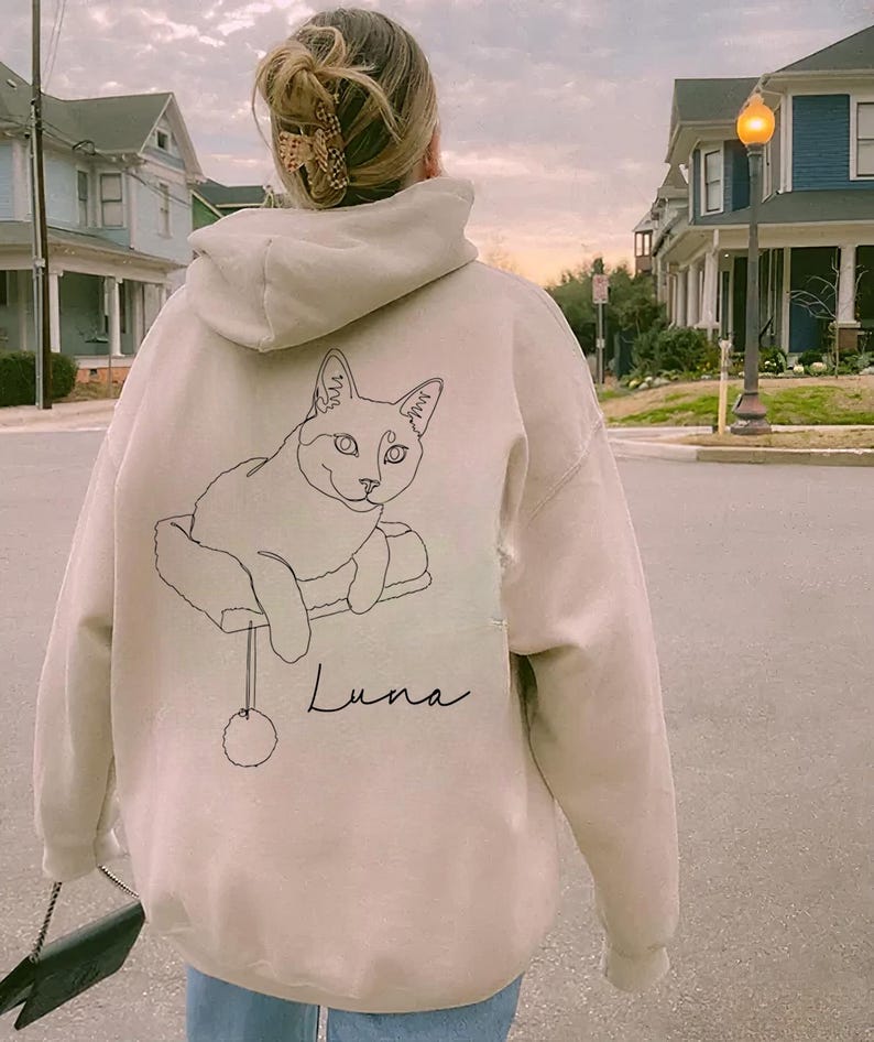 Custom Pet Photo Hoodies, Dog Mom Gift Custom Pet Photo Hoodies, Cat Dad Gift Custom Hoodie, Custom Pet Photo Sweatshirt, Photo Dog Cat Shirt