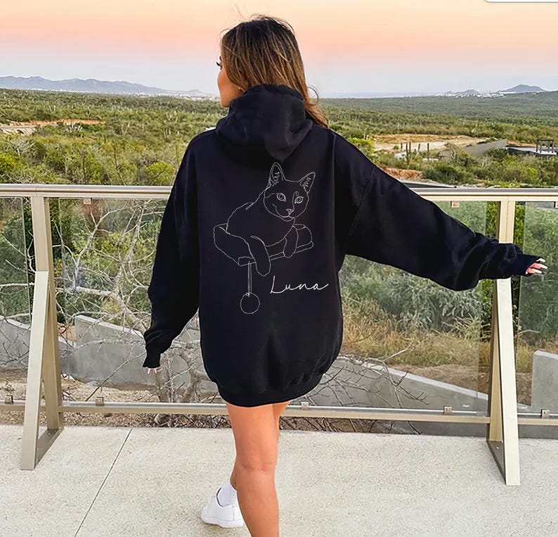 Custom Pet Photo Hoodies, Dog Mom Gift Custom Pet Photo Hoodies, Cat Dad Gift Custom Hoodie, Custom Pet Photo Sweatshirt, Photo Dog Cat Shirt