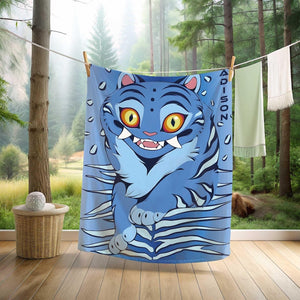 Kpop Demons Hunters Blanket, Custom Huntrix Demon Hunters Blanket, Personalized Anime Blanket, Personalized Huntrix, Demon Hunters Anime Blanket