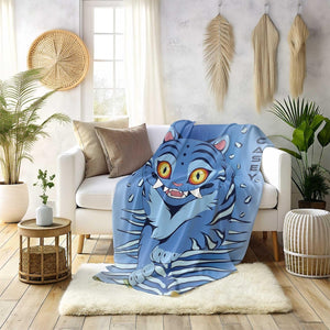 Kpop Demons Hunters Blanket, Custom Huntrix Demon Hunters Blanket, Personalized Anime Blanket, Personalized Huntrix, Demon Hunters Anime Blanket