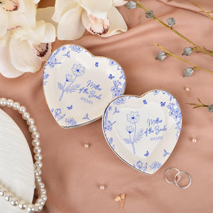 Personalized Wedding Ring Dish for Mom, Mother of the Bride/Groom Jewelry Dish, Gifts from Bride Daughter, Wedding Keepsake Gift for Her