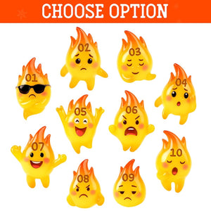 Personalized Dumpster Fire Ornament 2025, Custom Name Team Decor, Funny Office Christmas Bauble, Unique Holiday Gift Idea