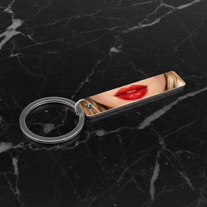 Personalized Eye Photo Keychain - Anniversary Gifts | Custom Couple Keyring, Eye Picture Keychain with Photo for Boyfriend Girlfriend