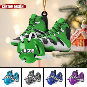 Personalized Wrestling Christmas Ornament 2025, Custom Wrestler Ornament, Gym Trainer Christmas Tree Keepsake Gift