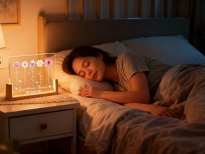 Custom Grandmas Garden Night Light: Unique Gifts for Grandma,Birth Flower Lamp,Moms Garden Night Lamp,Bedroom Night Lamp,Mothers Day Gifts