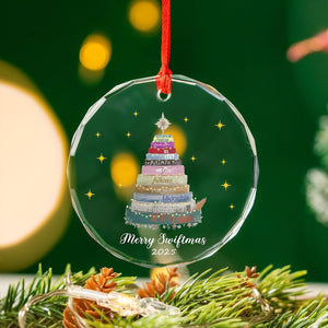 Merry Swiftmas Album Tree Ornament 2025, Album Books Christmas Ornament, Music Fan Christmas Ornament Keepsake, Holiday Decor Keepsake