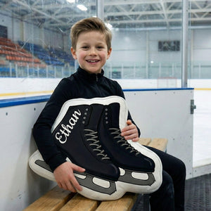 Personalized Ice Skate Pillow With Custom Name - Gift for Figure Skating Moms and Kids
