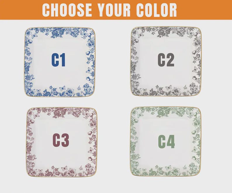 Personalized Bestie Photo Jewelry Dish,Toile De Jouy Trinket Tray Gift For Besties,Soul Sister Gift,Birthday Ring Dish Gift For Best Friends