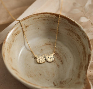 Custom Pet Portrait Necklace, Pet Memorial Jewelry, Pet Name Necklace, Engraved Necklace, Dog & Cat Necklace, Women Necklace, Gift for Her