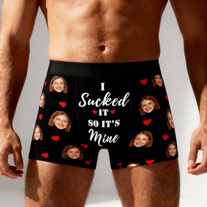 Custom Face Boxers: Personalized Photo Boxer Briefs, Fun Gift