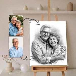 Add Deceased Loved One to Photo | Merge Multiple Pictures | Custom Family Memorial Portrait | Combine Photos | Sympathy Gift