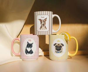 Custom Pet Mug, Personalized Dog or Cat Mug, Mug Gift for Pet Lovers, Custom Coffee Mug, Dog Mom Gifts, Cat Mom Gift