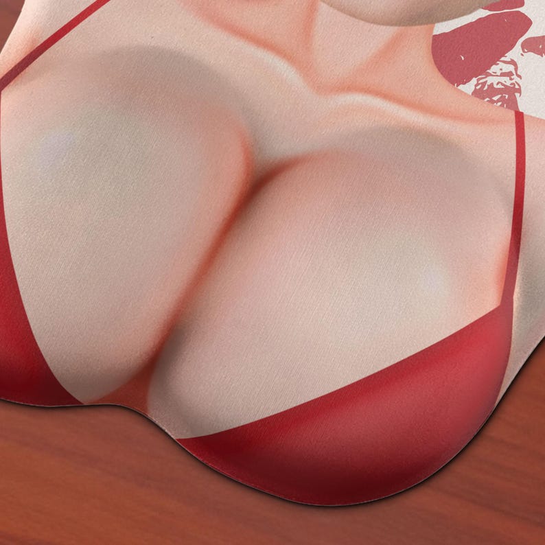 Personalized Photo 3D Mouse Pad, Custom Funny Picture Gift For Wife, Gamer Funny Mouse Pad, Valentine Gift For Him, Coworker Boss Mouse Pad