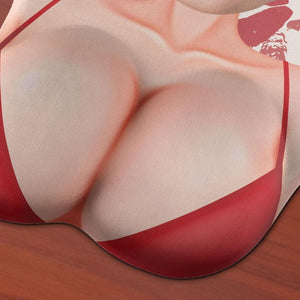 Personalized Photo 3D Mouse Pad, Custom Funny Picture Gift For Wife, Gamer Funny Mouse Pad, Valentine Gift For Him, Coworker Boss Mouse Pad